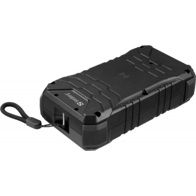 Батарея універсальна Sandberg 27000mAh Survivor PD/65W, IP66, LED Torch, QC/3.0/18W, QI-15W, Pass-Through Charging (420-99)