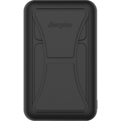 Батарея універсальна Energizer Magnetic Wireless 10000mAh 22.5W PD USB-A, USB-C In/Out, Black (QM100