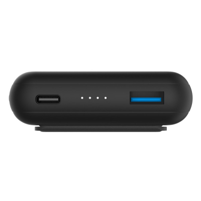 Батарея універсальна Energizer Magnetic Wireless 10000mAh 22.5W PD USB-A, USB-C In/Out, Black (QM100