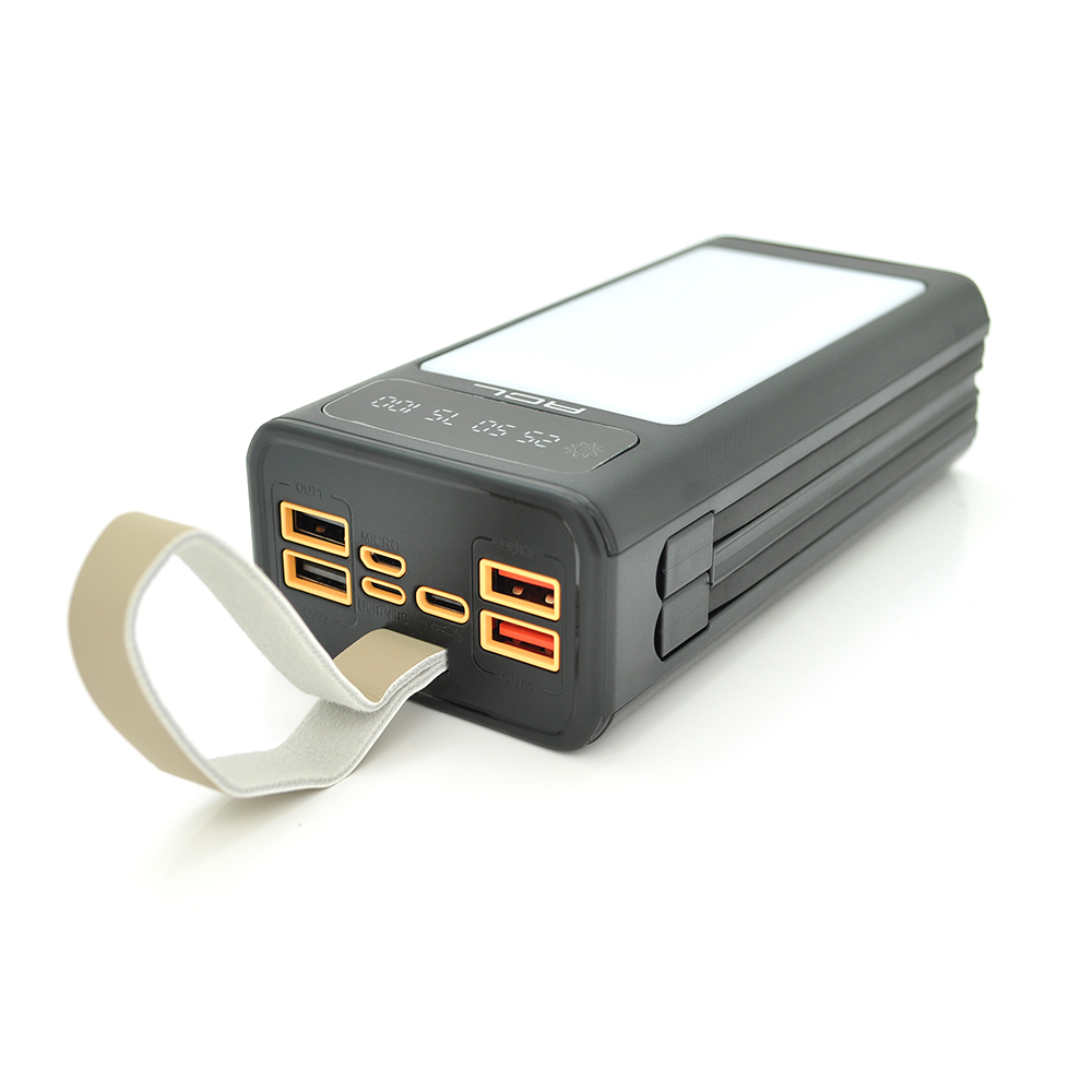 Powerbank ACL PW-85 30000mAh LIGHTER Type-C + Lighting Black Box (1782435)