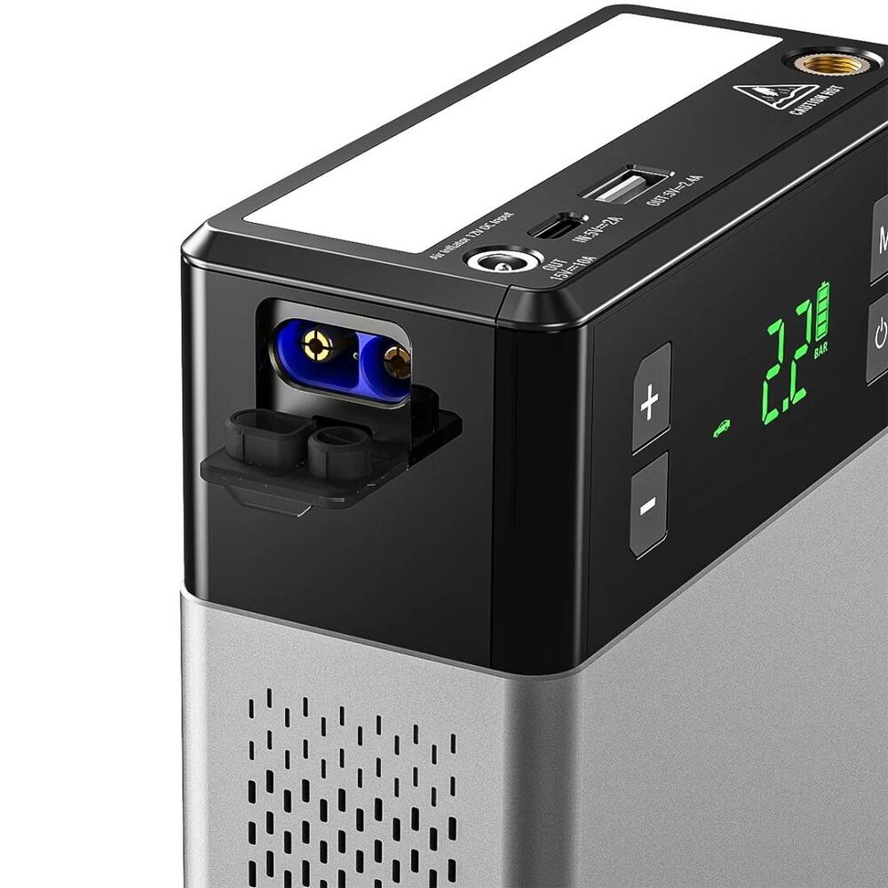 Автомобільний портативний Jump Starter X1 2500A з компресором 150PSI Vtoman (X1_VTOMAN) (1788851)