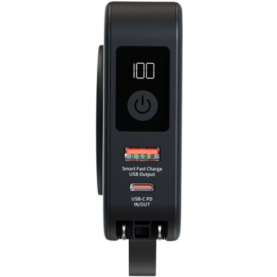 Батарея універсальна Energizer Magnetic Wireless 10000mAh 20W PD, AC зарядка, QI/15W, built-in USB-C