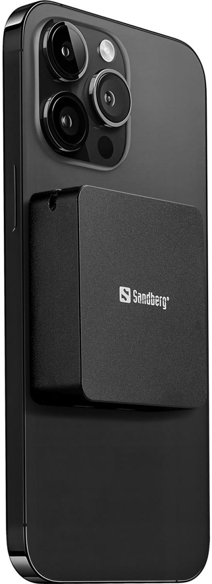 Батарея універсальна Sandberg Magnetic Wireless 5000mAh 20W PD, QI-15W for Apple Watch/Airpods (421-28)