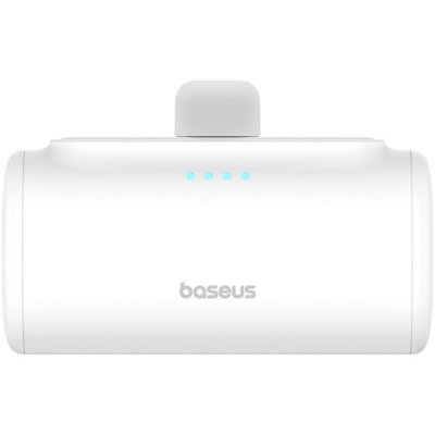 Батарея універсальна Baseus Compact 4900mAh 20W Type-C, White (PPWC05T) (P10068302212-00)