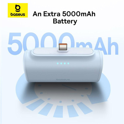 Батарея універсальна Baseus Compact 4900mAh 20W Lightning, White (PPWC05I) (P10068304212-00)