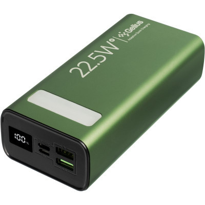 Батарея універсальна Gelius Lightstone GP-PB300 30000mAh QC+PD (22.5W) Green (00000090465)