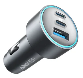 Авто зарядка ANKER PowerDrive 325 – 67W PD + 22.5W USB-A (Чорний) (1777621)