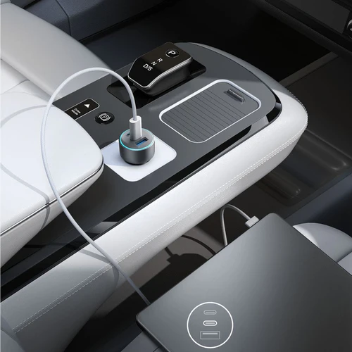 Авто зарядка ANKER PowerDrive 325 – 67W PD + 22.5W USB-A (Чорний) (1777621)