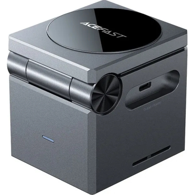 Зарядний пристрій Acefast Wireless QI 3in1 15W E18 Rubik''s (6974316282884)