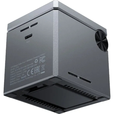 Зарядний пристрій Acefast Wireless QI 3in1 15W E18 Rubik''s (6974316282884)