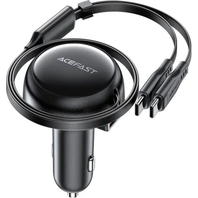 Зарядний пристрій Acefast 3xUSB 53W (2xUSB-C+USB-A) + cable USB-C 2in1 B13 (6974316282921)