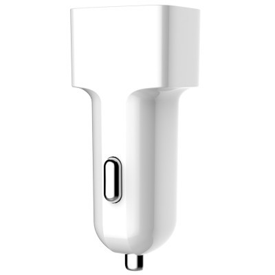 Автомобільний зарядний пристрій ColorWay (2USBх2.4A) AutoID White (CW-CHA009-WT)