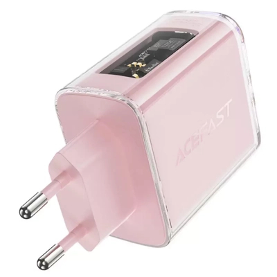 Зарядний пристрій Acefast 3xUSB 65W (2xUSB-C+USB-A) Gan A45 Fast Charger Cherry blossom (69743162820