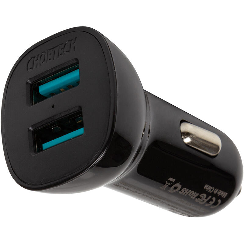 Автомобільний зарядний пристрій Choetech 2xUSB A, 36W, QC3.0 (1615274)