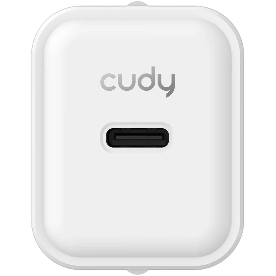 Зарядний пристрій 1xUSB 20W, (GaN, 1хUSB-C, QC+PD 3.0, вилка ЄС, для iPhone серії 12 та новіших мод. (CH20_EU)