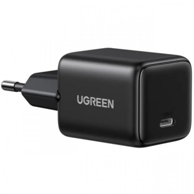 Зарядний пристрій Ugreen USB-C PD20W GaN X512 black (55553)