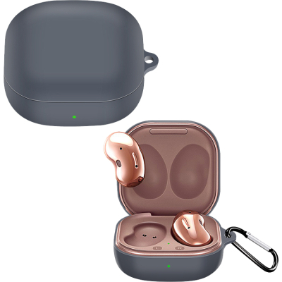 Чохол BeCover Silicon для Samsung Galaxy Buds 2/Buds 2 Pro/Buds Live/Buds Pro Gray (705409)