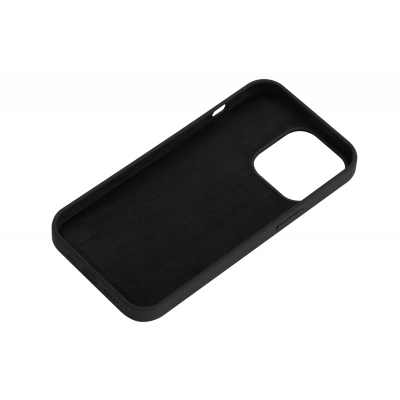 Чохол до мобільного телефона 2E Basic Apple iPhone 13 Pro Liquid Silicone Black (2E-IPH-13PR-OCLS-BK