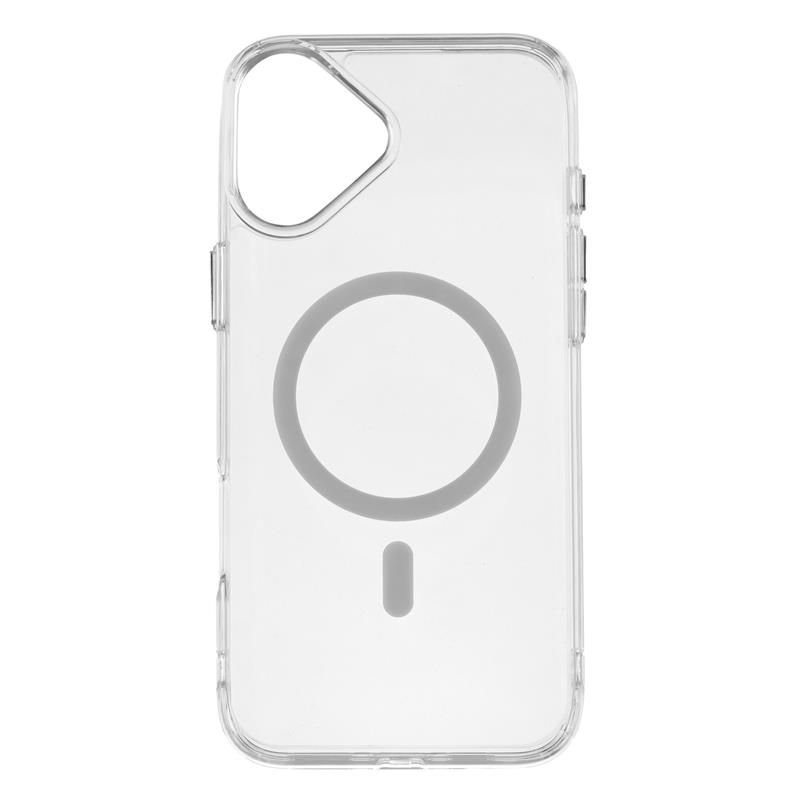 Чохол 2Е Basic для  iPhone 16 Plus, Transparent MagSafe Cover, прозорий (2E-IPH-16PL-OCLS-CL) (1788933)