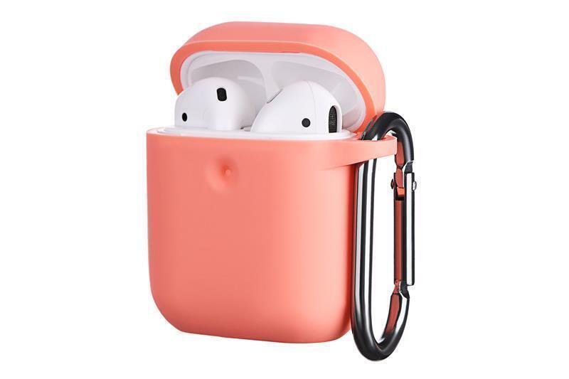 Чохол 2Е для AirPods (Gen 1-2, 2016-2019), Pure Color Silicone (3.0mm) , рожевий (2E-AIR-PODS-IBPCS-3-RPK) (1472684)