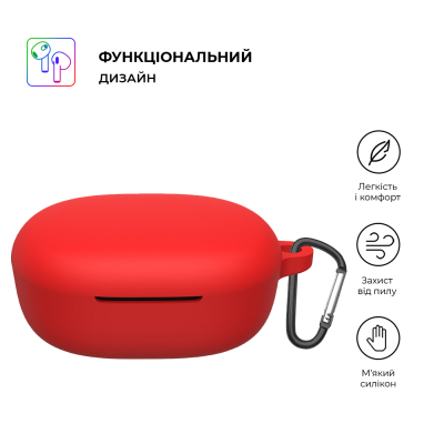 Чохол для навушників Armorstandart Silicone Case Xiaomi Redmi Buds 4 Lite Red (ARM73546)