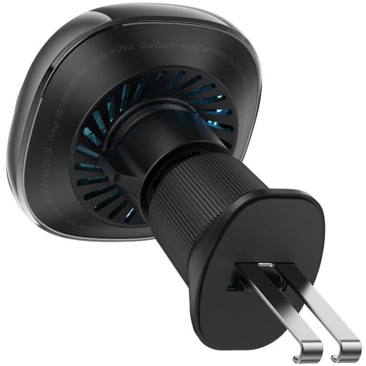 Автомобільне кріплення для смартфона D31 Magnetic wireless charging Acefast (6974316283218) (1827412)