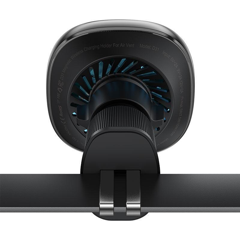 Автомобільне кріплення для смартфона D31 Magnetic wireless charging Acefast (6974316283218) (1827412)