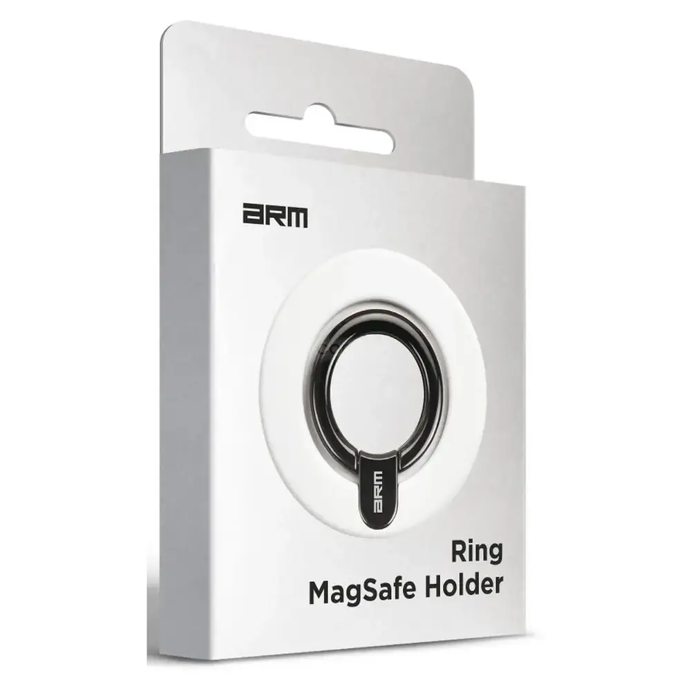 Автомобільний тримач ArmorStandart Ring MagSafe Holder White (ARM70585)