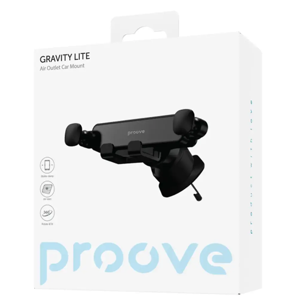 Автомобільний тримач Proove Gravity Lite Air Outlet Car Mount (CHGL00000001) (1763550)