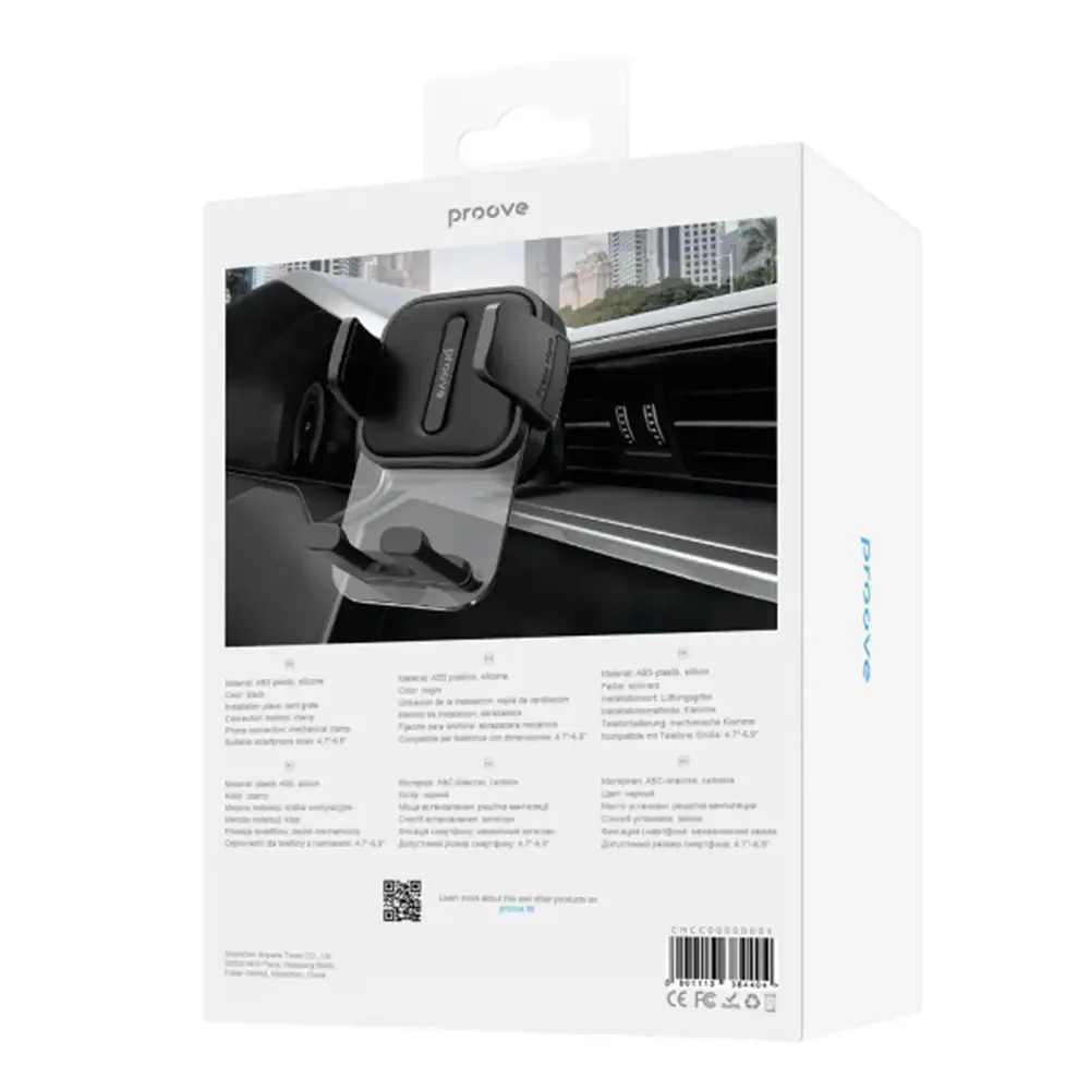 Автомобільний тримач Proove Crystal Clamp Air Outlet Car Mount (CHCC00000001) (1763552)