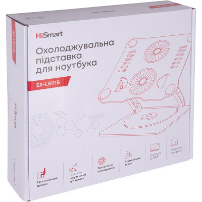 Підставка до ноутбука HiSmart SX-LS111B (HS083298)