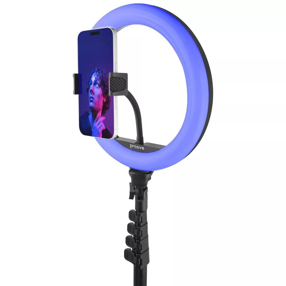 Кільцева LED-лампа Proove Halo 12 RGB White