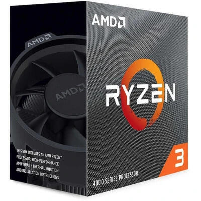 Процесор AMD Ryzen 3 4300G (4C/8T, 3.8-4.0GHz,4MB,65W,AM4) Tray (100-000000144)