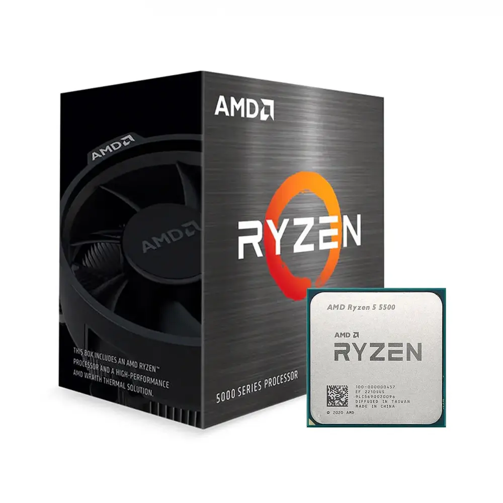 Процесор AMD Ryzen 5 5500 (3.6GHz 16MB 65W AM4) Box (100-100000457BOX)