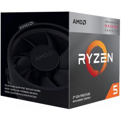 Процесор AMD Ryzen 5 3400G (3.7GHz 4MB 65W AM4) Box (YD3400C5FHBOX)