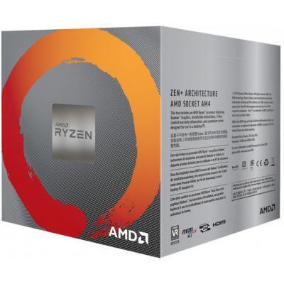 Процесор AMD Ryzen 5 3400G (3.7GHz 4MB 65W AM4) Box (YD3400C5FHBOX)