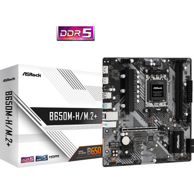 Материнська плата ASRock B650M-H/M.2+ Socket AM5