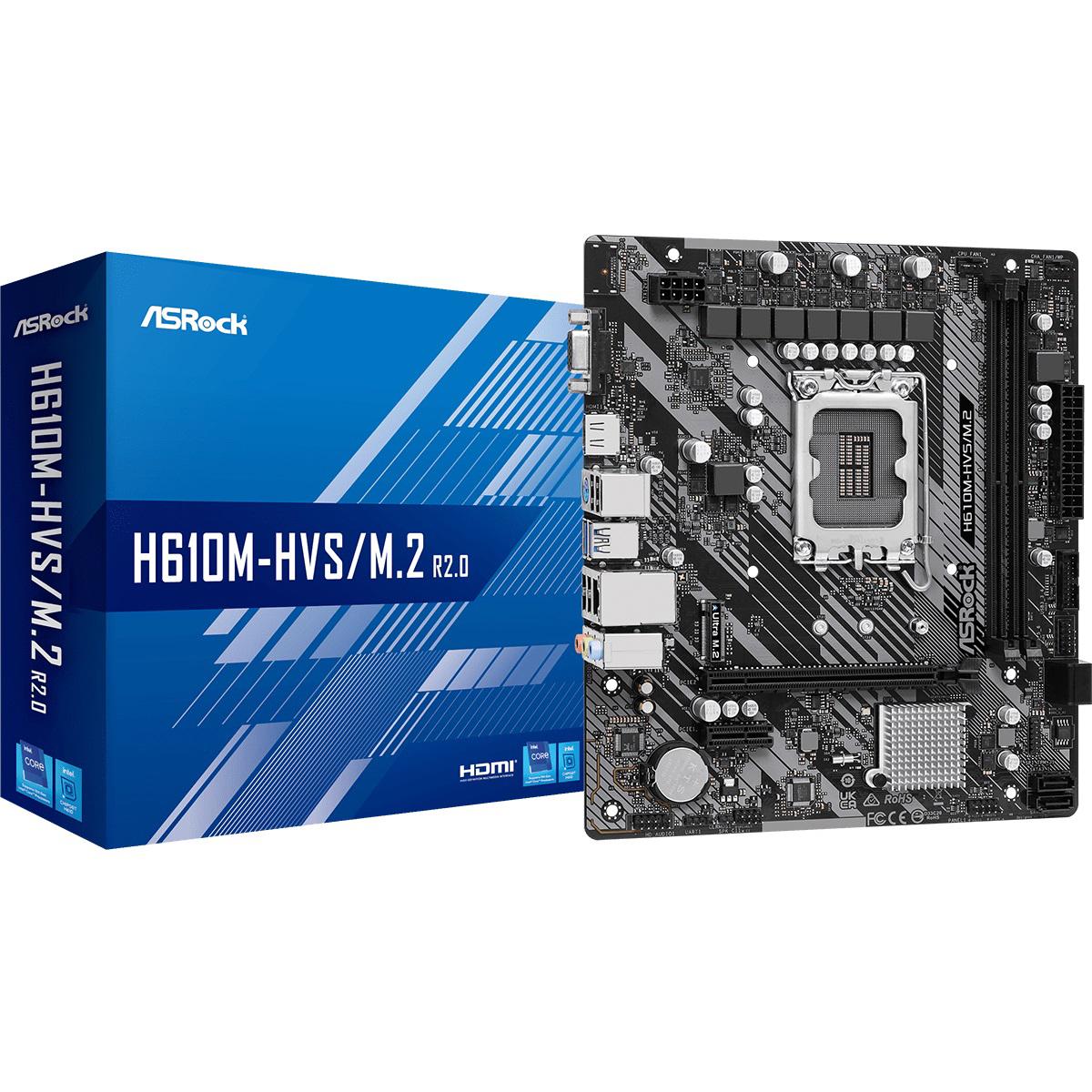 Материнська плата ASRock H610M-HVS/M.2 R2.0