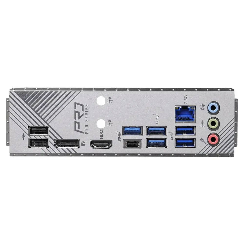 Mатеринська плата s1700 Intel B760 DP/HDMI/eDP 4xM .2 4xDDR5 2.5GbE LAN ATX B760 PRO RS ASROCK (B760 PRO RS)