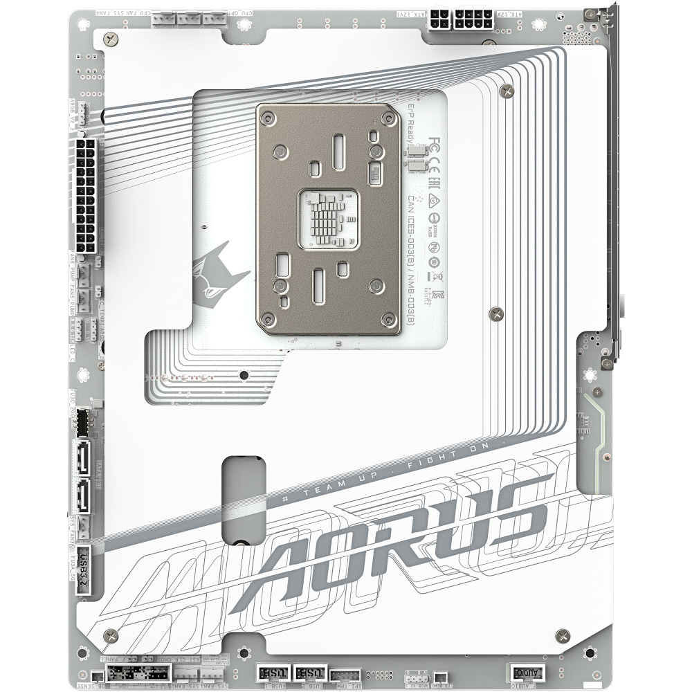 Mатеринська плата GIGABYTE B850 AORUS STEALTH ICE