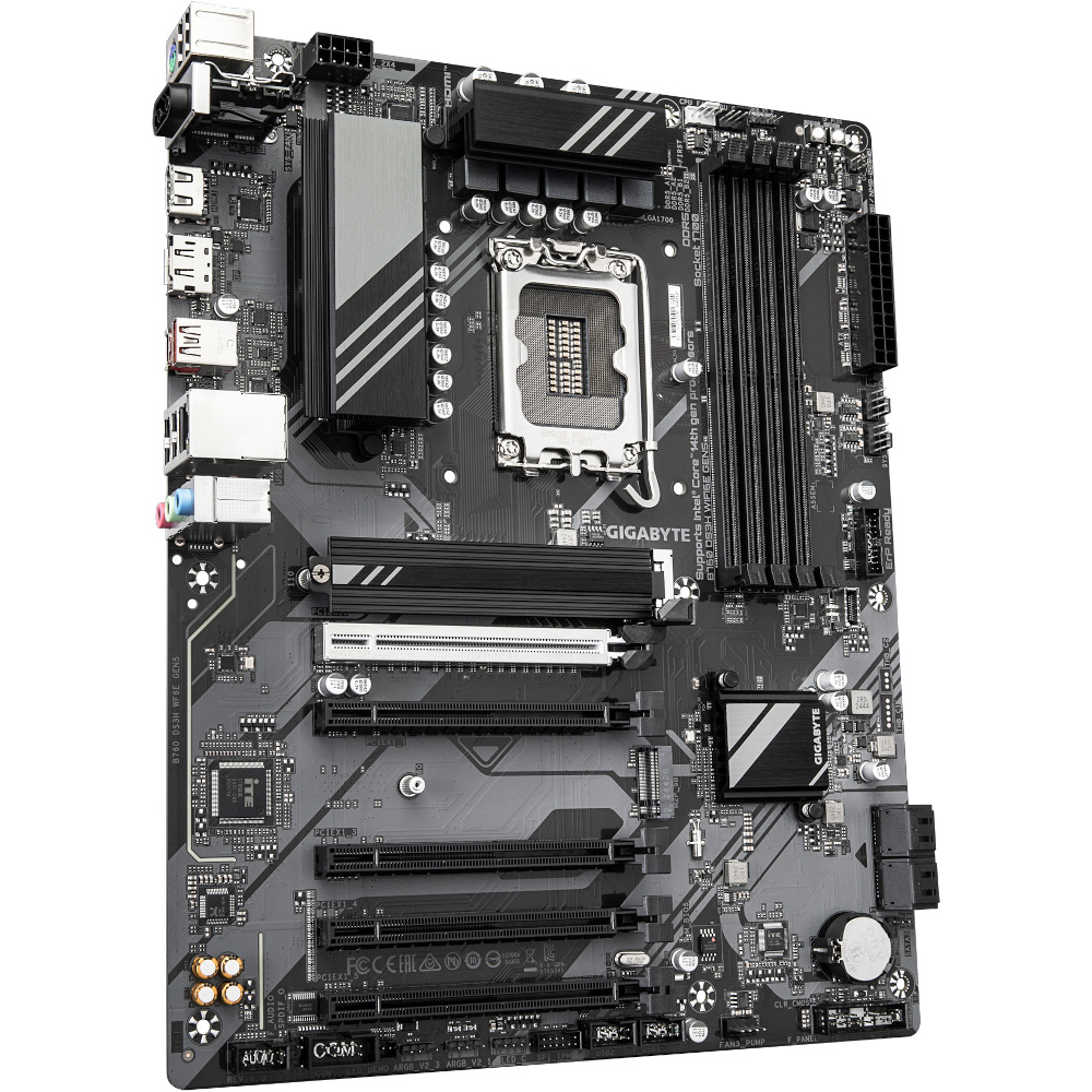 Mатеринська плата s1700 Intel B760 HDMI/DP 2xM.2 G bE LAN ATX B760 DS3H WIFI6E GEN5 B760 DS3H WIFI6E GEN5 GIGABYTE (B760 DS3H WIFI6E GEN5)