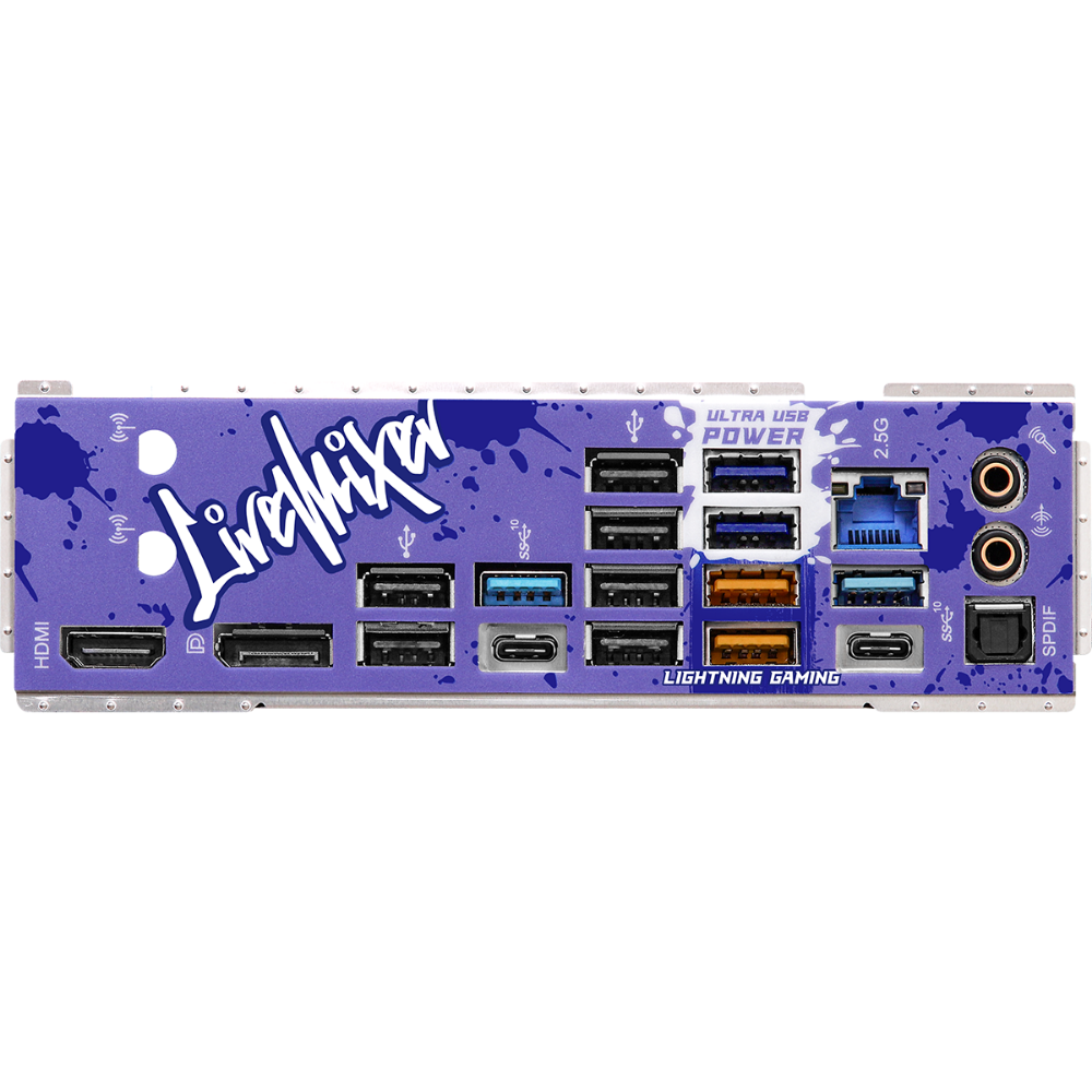 Mатеринська плата s1700 Intel Z790 DP/HDMI/eDP 5xM .2 4xDDR5 2.5GbE LAN ATX Z790 LIVEMIXER ASROCK (Z790 LIVEMIXER)