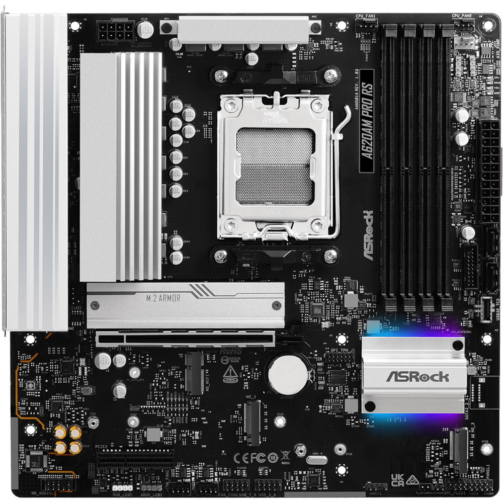 Материнська плата ASRock A620AM Pro RS Socket AM5