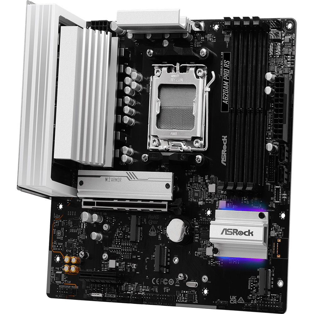 Материнська плата ASRock A620AM Pro RS Socket AM5