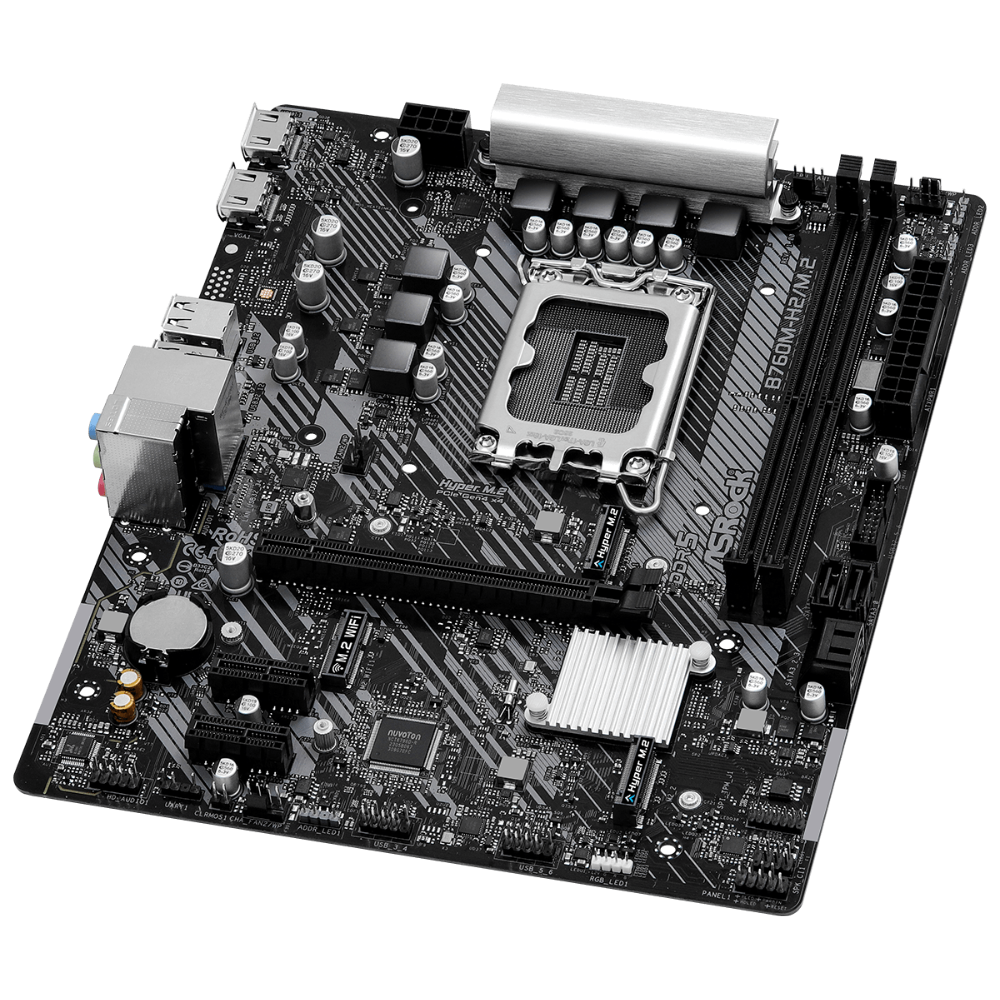 Mатеринська плата ASROCK B760M-H2/M.2
