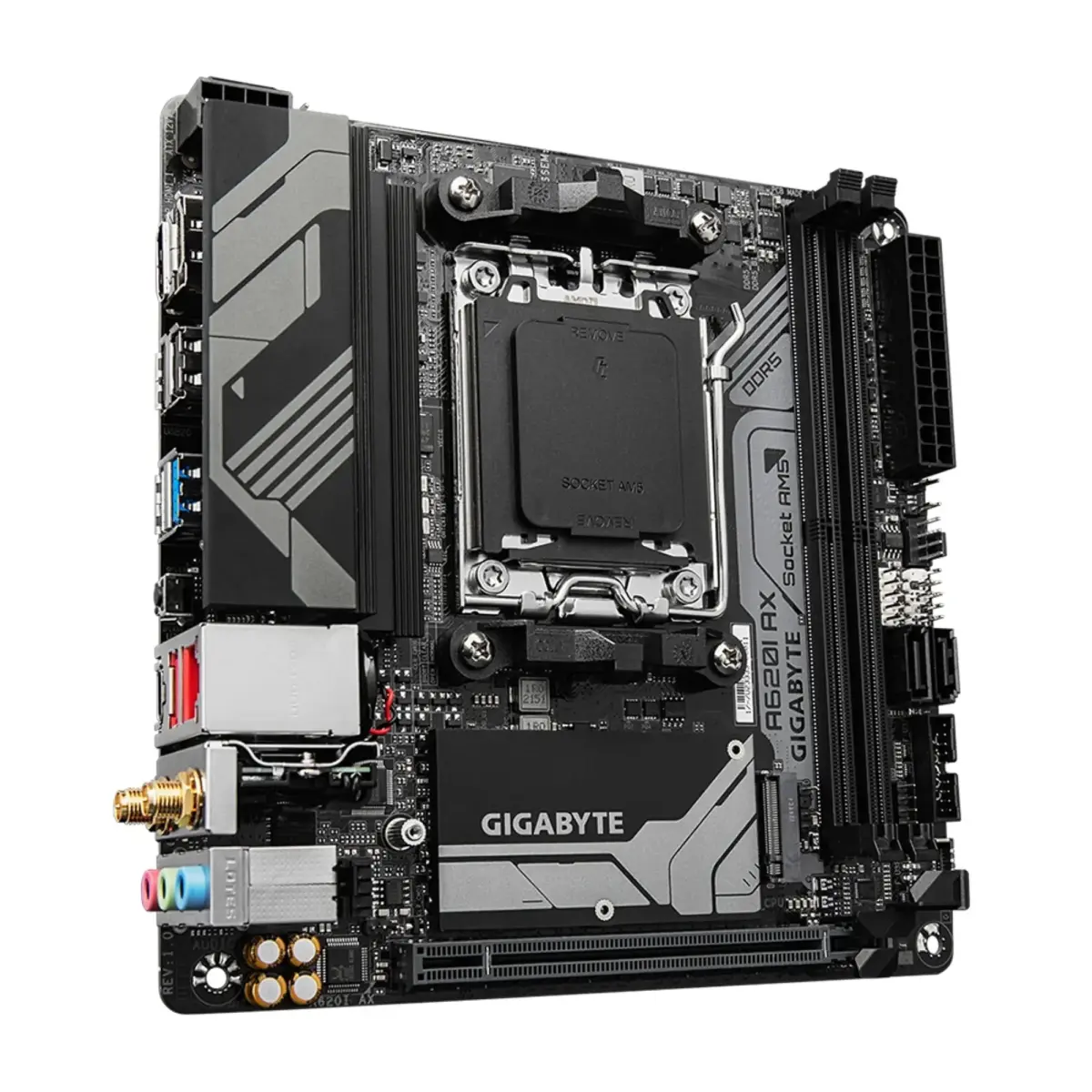 Mатеринська плата GIGABYTE A620I AX (1553285)