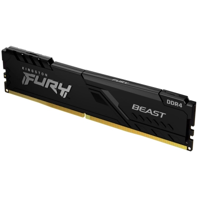 Модуль пам`ятi DDR4 16GB/3200 Kingston Fury Beast Black (KF432C16BB1/16)