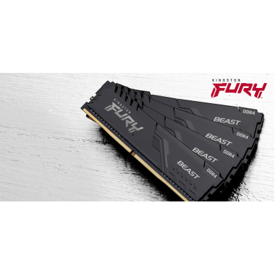 Модуль пам`ятi DDR4 16GB/3200 Kingston Fury Beast Black (KF432C16BB1/16)