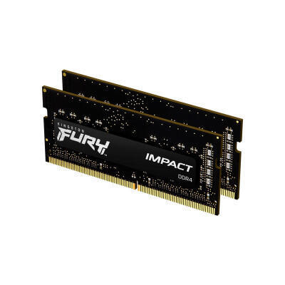 Модуль пам`ятi SO-DIMM 2x32GB/3200 DDR4 Kingston Fury Impact (KF432S20IBK2/64)