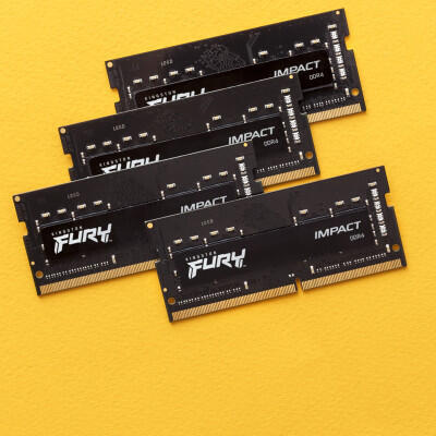 Модуль пам`ятi SO-DIMM 2x32GB/3200 DDR4 Kingston Fury Impact (KF432S20IBK2/64)